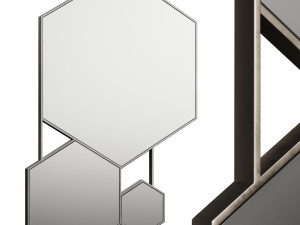 Eichholtz Hexa Mirror Modelo 3D
