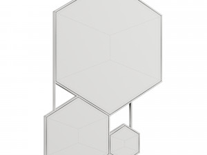 Eichholtz Hexa Mirror Modelo 3D