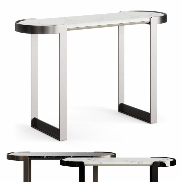 Eichholtz Fabio Console Table 3D Модель .c4d .max .obj .3ds .fbx .stl .blend
