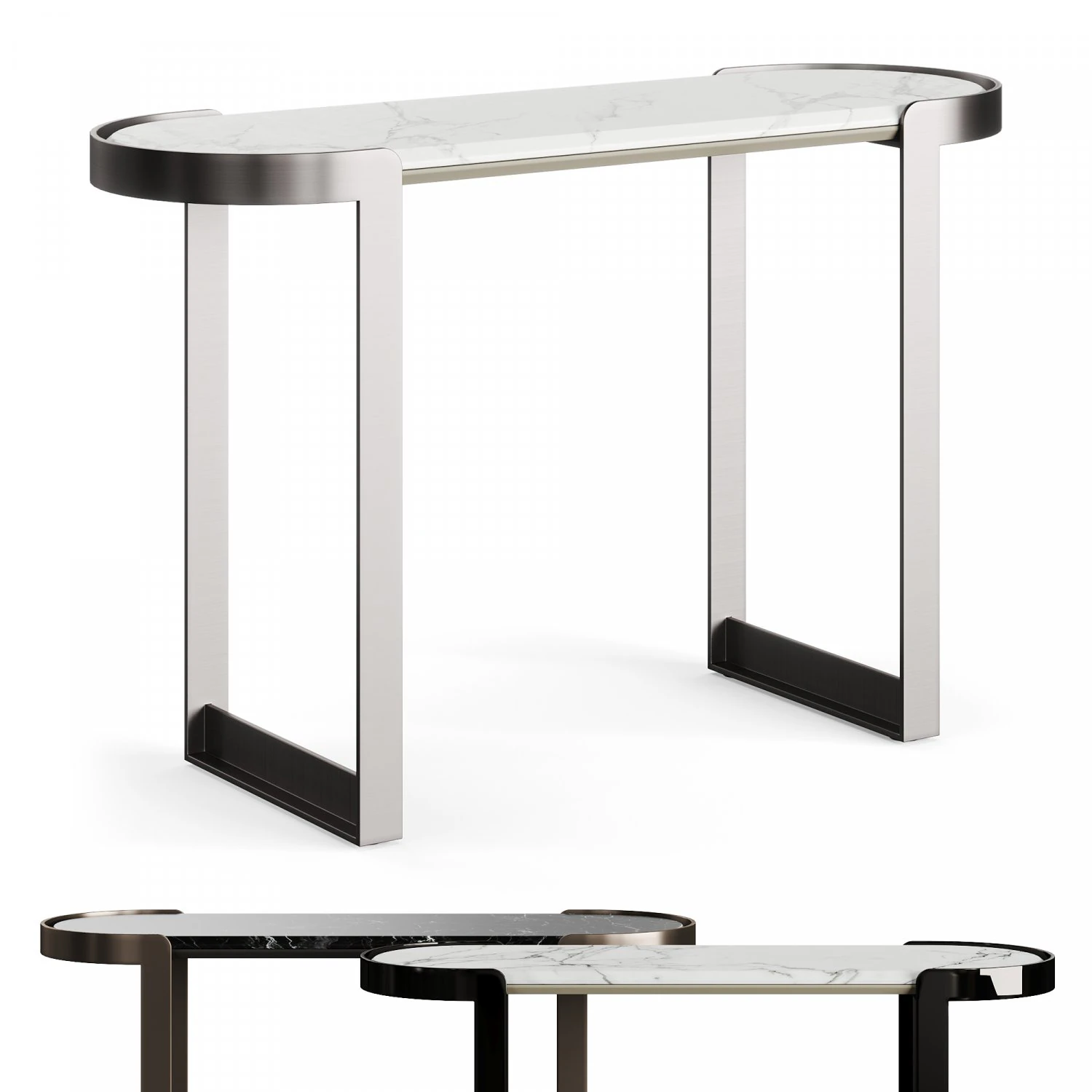 Eichholtz Fabio Console Table 3D Model .c4d .max .obj .3ds .fbx .stl .blend 