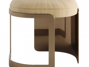 Fendi Bent Ottoman 3D 모델