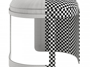 Fendi Bent Ottoman 3D 모델