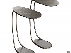Attelan Italia Yago Side Table 3D Model