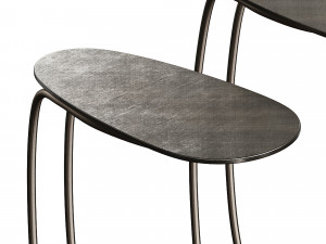Attelan Italia Yago Side Table 3D Model
