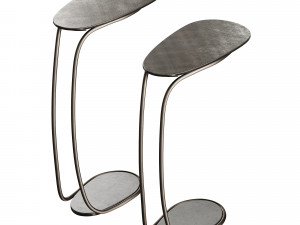 Attelan Italia Yago Side Table 3D Model