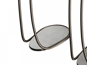 Attelan Italia Yago Side Table 3D Model
