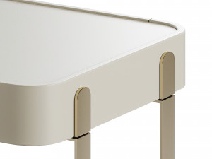 LuxLucia Casa Edge Bedside Table Lacquer 3D Model
