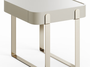 LuxLucia Casa Edge Bedside Table Lacquer Modelo 3D