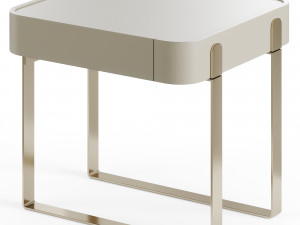 LuxLucia Casa Edge Bedside Table Lacquer 3D Model