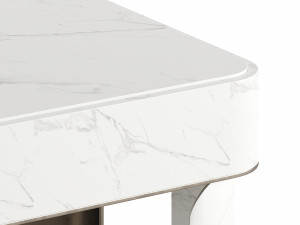 Luxlucia Casa Line Marble Side Table 3D 模型