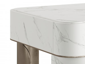 Luxlucia Casa Line Marble Side Table 3D 模型