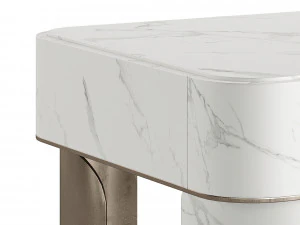 Luxlucia Casa Line Marble Side Table 3D Model