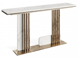 Light Luxury Porch 80 Console Table 3D Modell