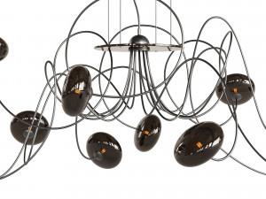 Cattelan Italia Oktopus Ceiling Lamp 3D 模型