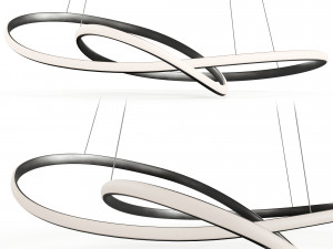 Heals Ribbon LED Pendant Lamp Large 3Dモデル
