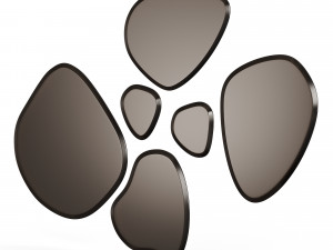 Cattelan Italia Hawaii Luxury Mirror 3D Model