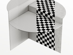 FRAME RIVET 2022 SIDE TABLE 3D Model