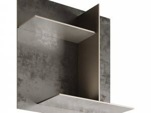 FRAME RIVET SIDE SHELF 3D Model