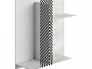 FRAME RIVET SIDE SHELF 3D Model