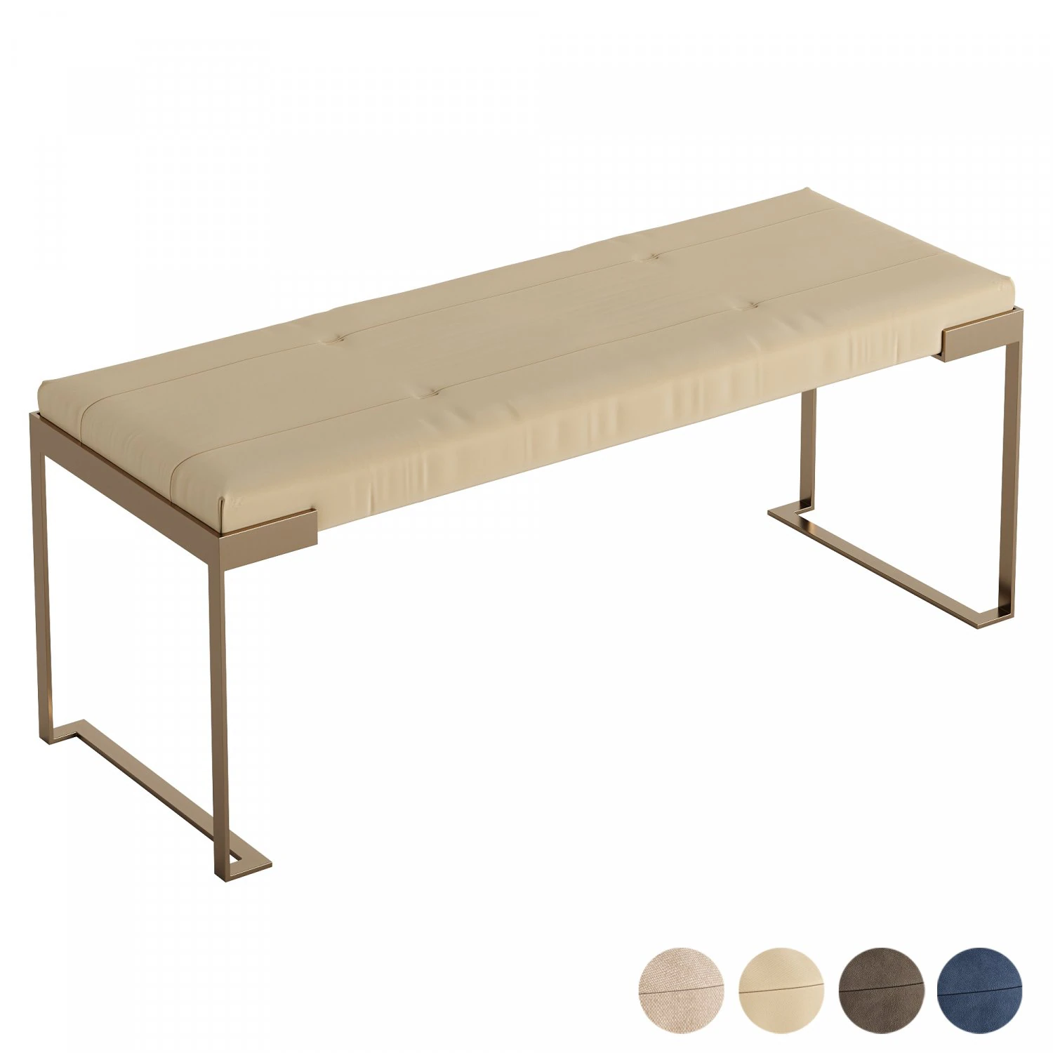Fendi Aura Bench 3D Model .c4d .max .obj .3ds .fbx .stl .blend 