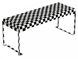 Fendi Aura Bench 3D मॉडल