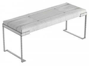 Fendi Aura Bench 3D Model