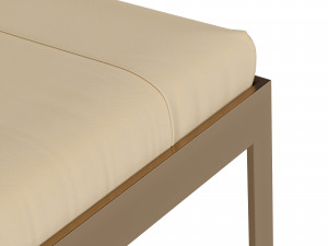 FENDI AURA OTTOMAN 3Dモデル