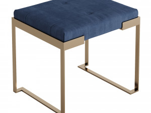 FENDI AURA OTTOMAN 3Dモデル