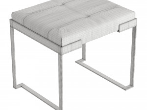FENDI AURA OTTOMAN 3Dモデル