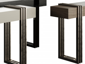 Laskasas Evelyn Console Table Model 3D