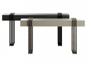 Laskasas Evelyn Console Table Model 3D