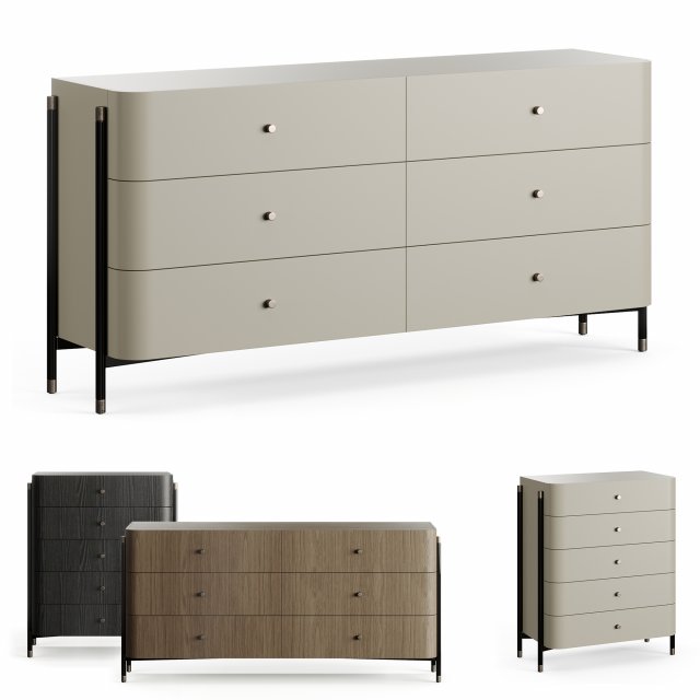Laskasas Rosie Tallboy Modèle 3D .c4d .max .obj .3ds .fbx .stl .blend 