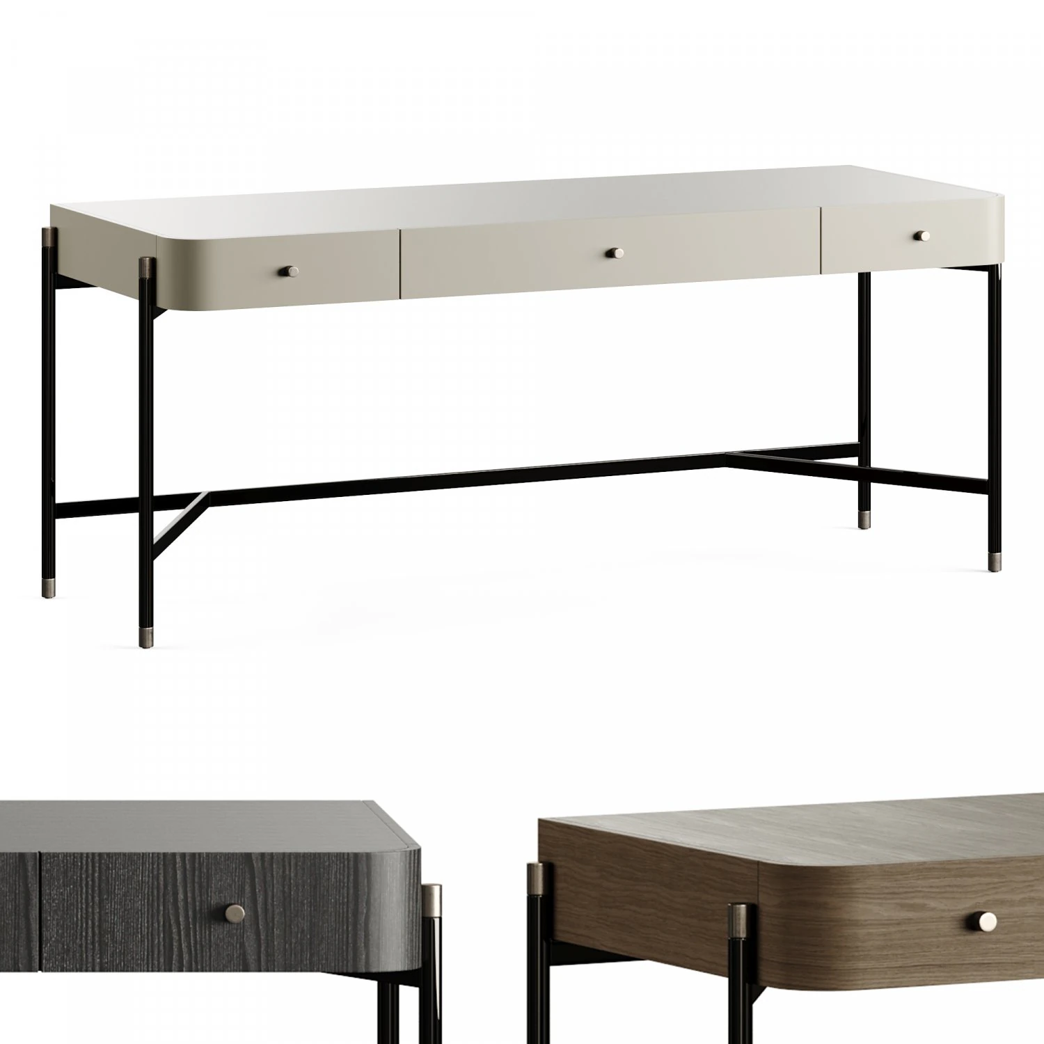 Laskasas Rosie Desk 3D Model .c4d .max .obj .3ds .fbx .stl .blend 