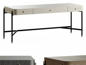 拉斯卡萨斯罗西书桌 3D 模型