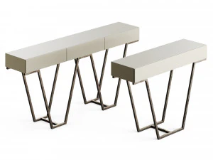 Laskasas Zurique Console Table 3D Model