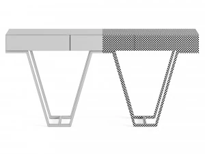 Laskasas Zurique Console Table 3D Model