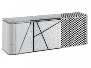 FENDI ANTIUS SIDEBOARD 3D Model