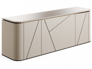 FENDI ANTIUS LACQUER SIDEBOARD 3D Model