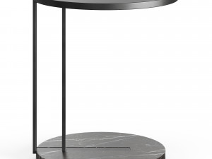 Meridiani RALF Coffee Table By Andrea Parisio 3Dモデル