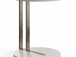 Meridiani RALF Coffee Table By Andrea Parisio 3D 모델