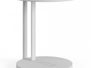 Meridiani RALF Coffee Table By Andrea Parisio 3D 모델