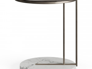Meridiani RALF Coffee Table By Andrea Parisio 3D 모델