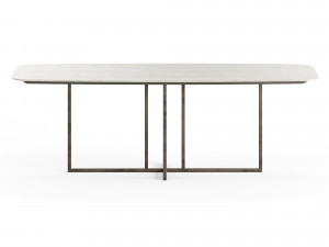 Meridiani COLE MarbleTable By Andrea Parisio Model 3D