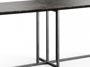 Meridiani COLE MarbleTable By Andrea Parisio Model 3D
