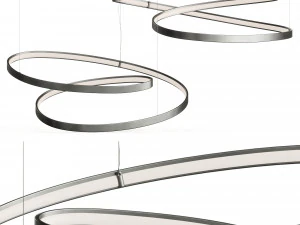 Cattelan Italia Heaven 2022 Ribbon Light 3D Modell