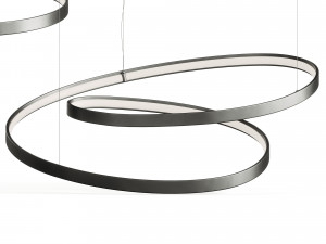 Cattelan Italia Heaven 2022 Ribbon Light 3D Модель