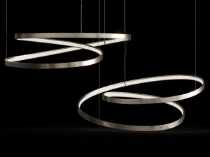 Cattelan Italia Heaven 2022 Ribbon Light 3D Модель