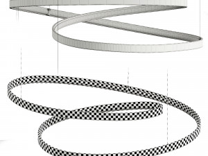 Cattelan Italia Heaven 2022 Ribbon Light 3D Модель