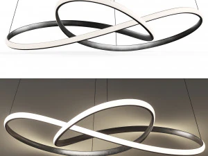 Nova Luce Fusion Infinity-collectie 3D Model