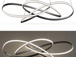 Nova Luce Treccia Infinity Collection 3D Models